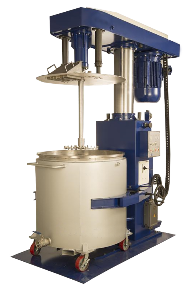 Диссольвер с подкатной дежой